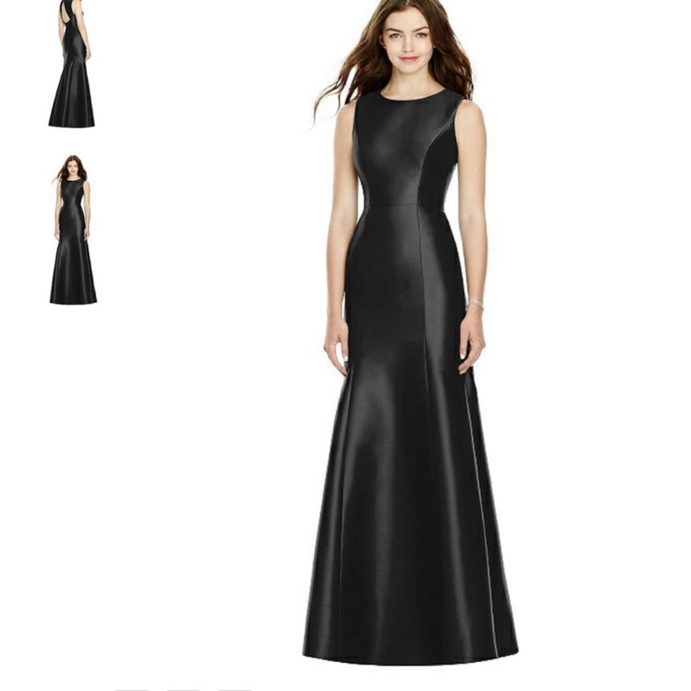 Bella Bridesmaids Dessy BB106 black dress